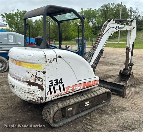 334g mini excavator|BOBCAT 334 Mini (up to 12,000 lbs) Excavators For Sale.